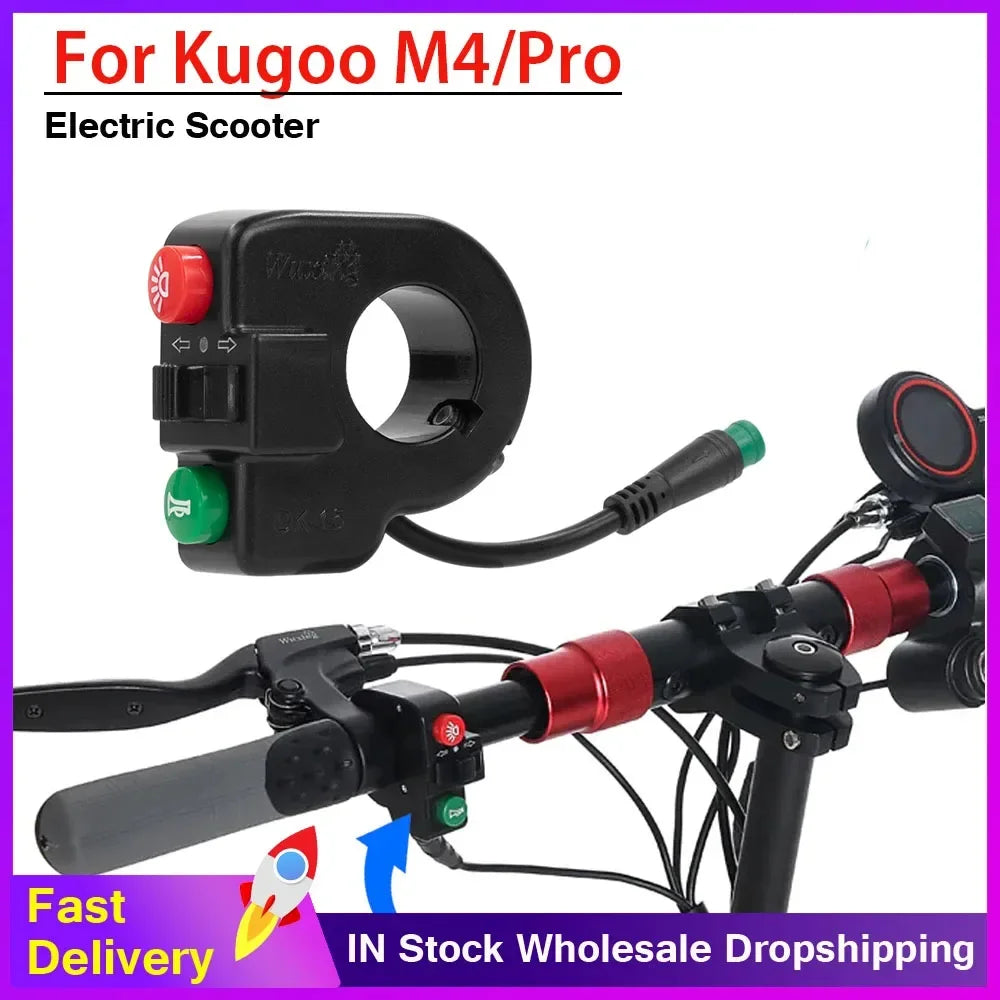 KUGOO M4/M4 Pro 5-Pin Waterproof Handlebar Switch
