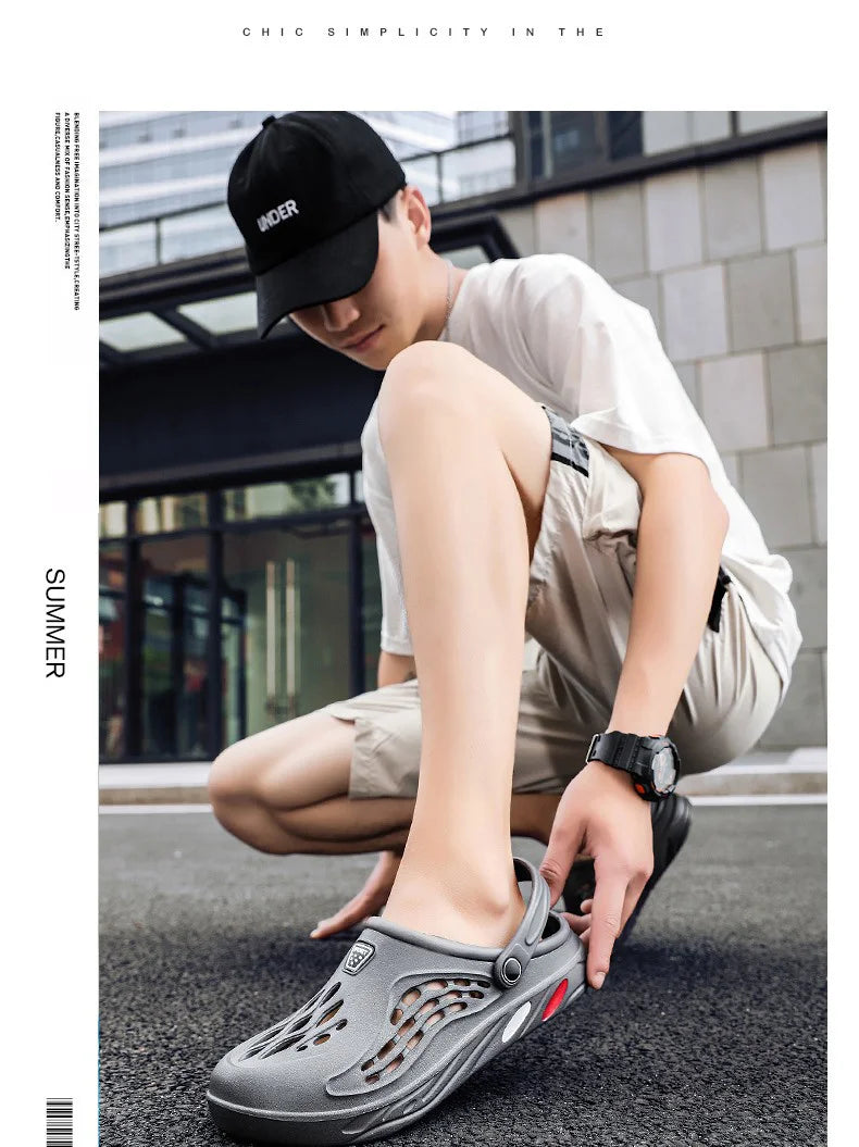 Men’s EVA Summer Sandals – Lightweight Casual Clogs