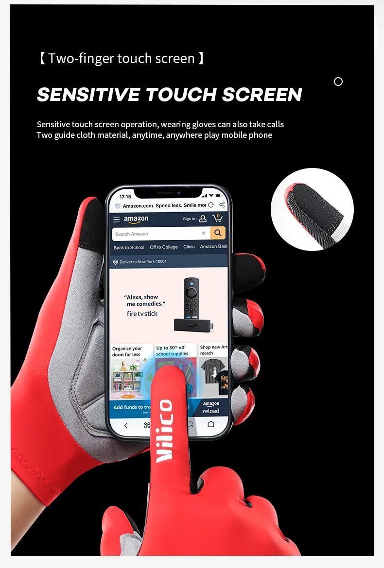 Touch Screen Cycling Gloves