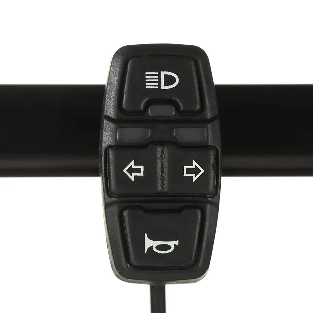 Electric Bike & Scooter Light Switch ,Horn & Turn Signal Control Button