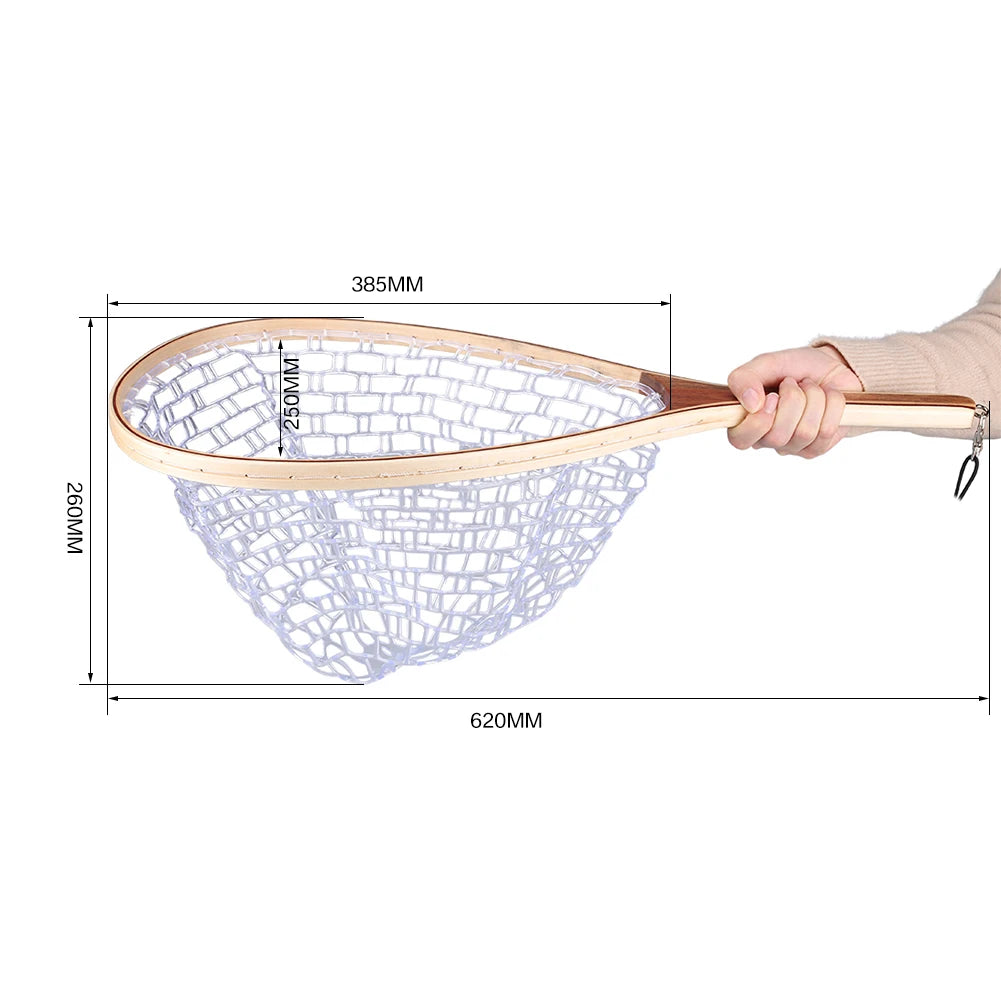 Telescopic Aluminum Fishing Landing Net | Durable Folding Mesh Net for Safe Catch & Release (55cm / 130cm / 190cm)