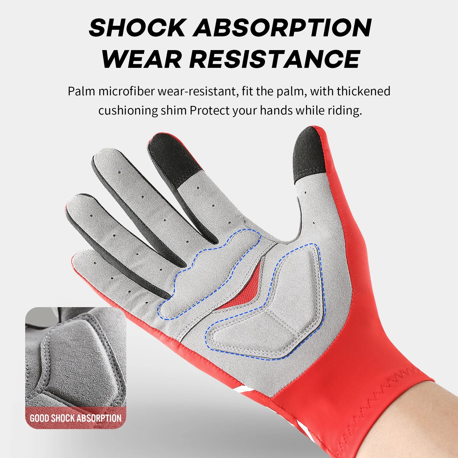 Touch Screen Cycling Gloves