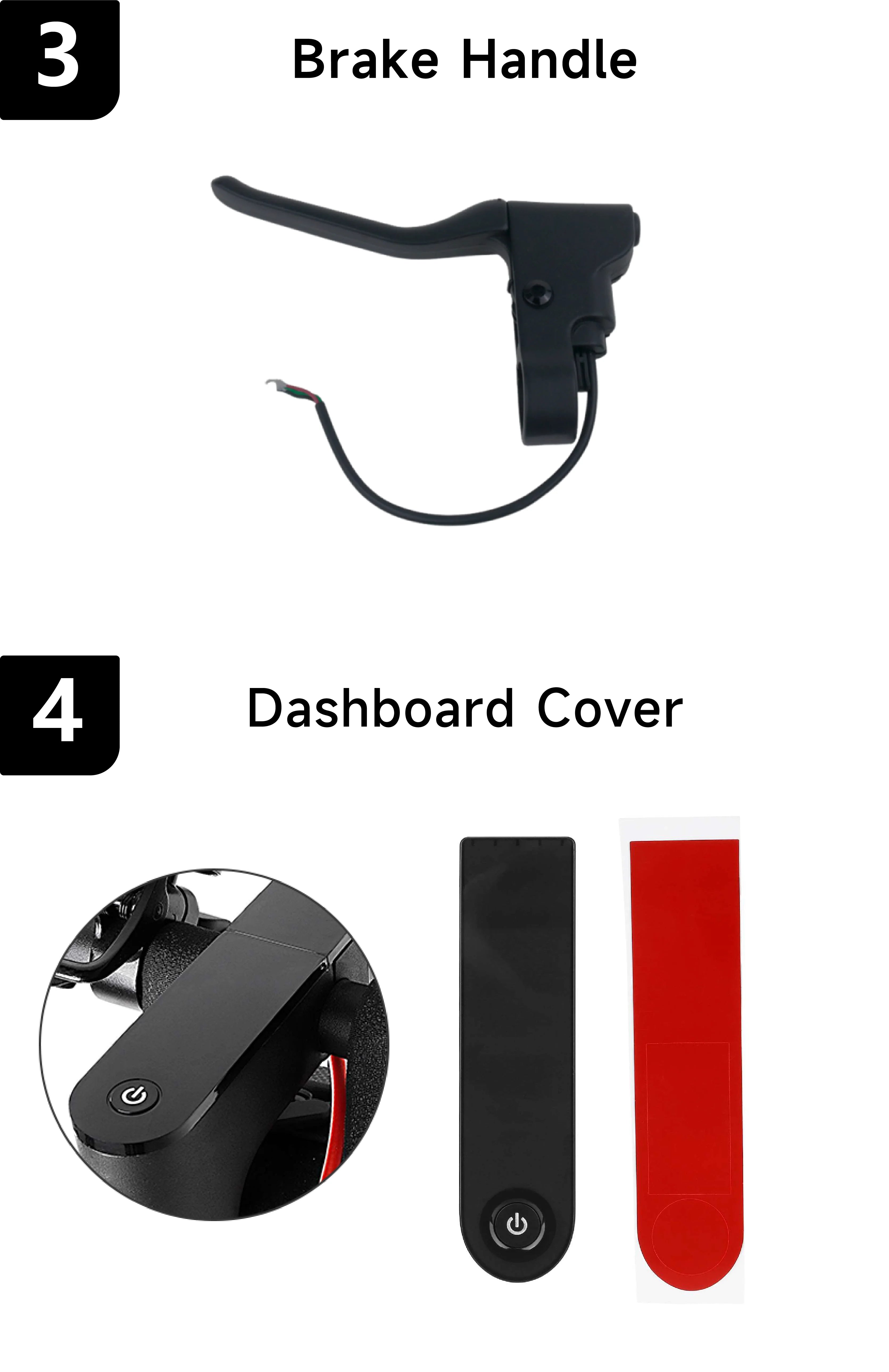 Electric Scooter Replacement Accessories