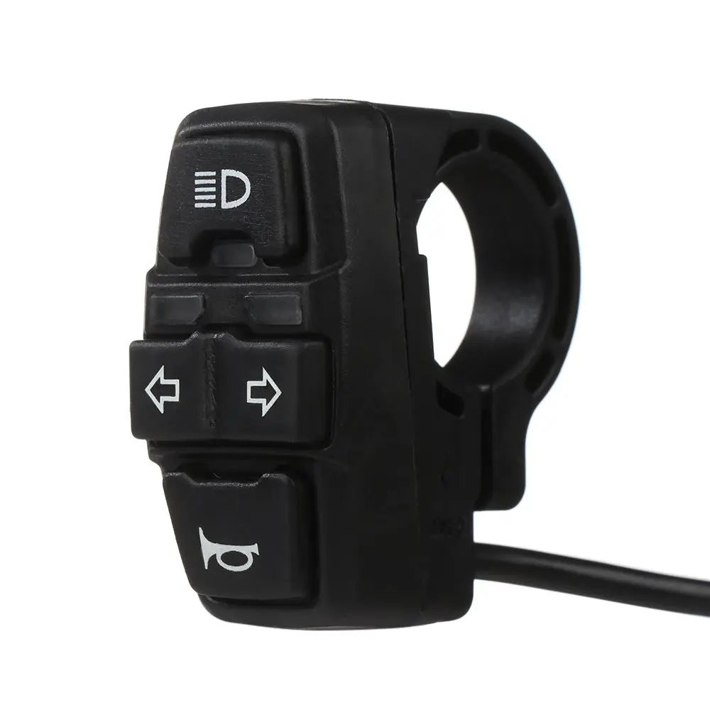 Electric Bike & Scooter Light Switch ,Horn & Turn Signal Control Button