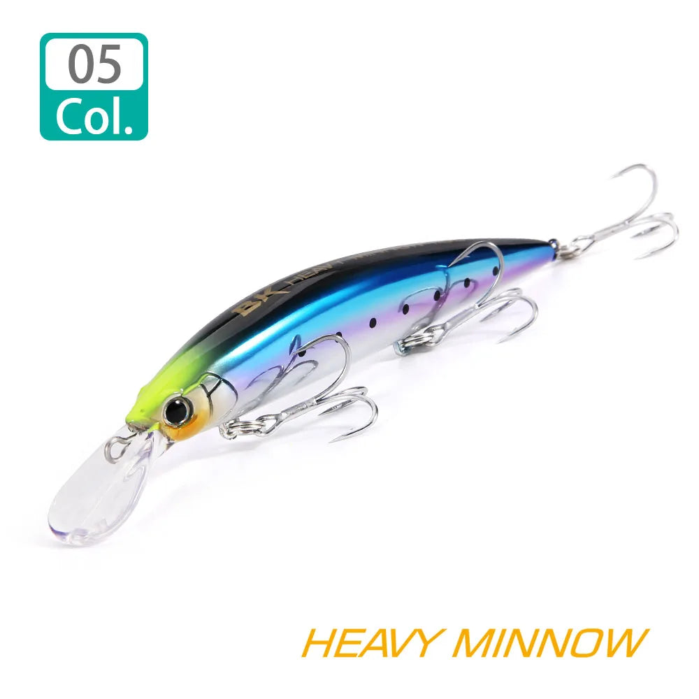 FSTK Heavy Sinking Minnow Fishing Lures