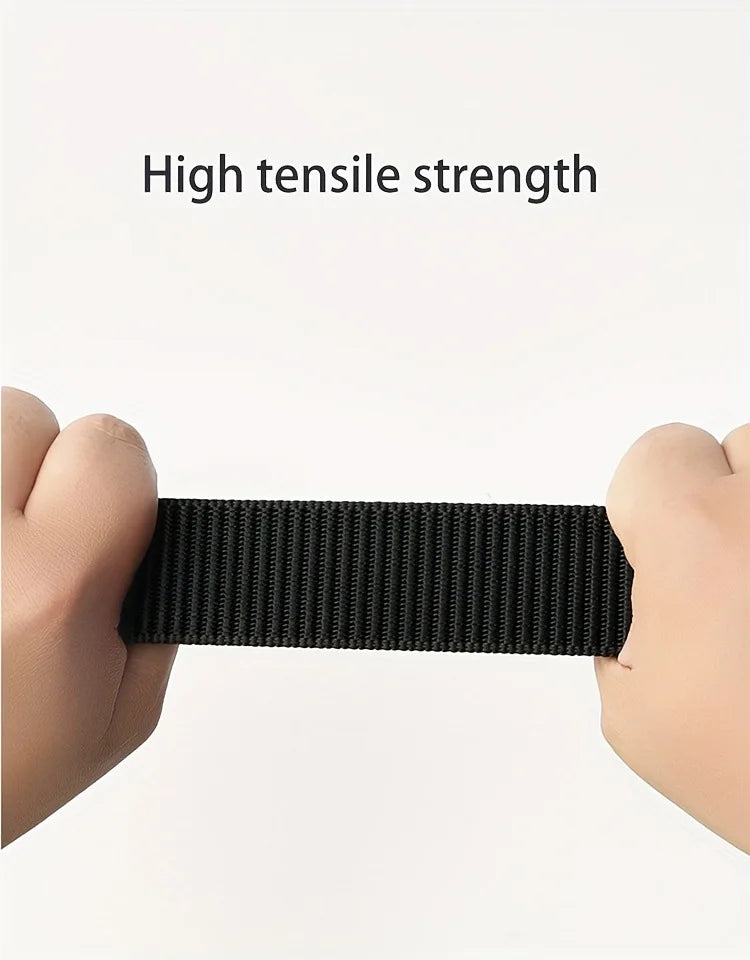 Automatic Buckle Tactical Belt | Durable Canvas Waist Belt for Men Outdoor, Hunting, Training, Casual Wear