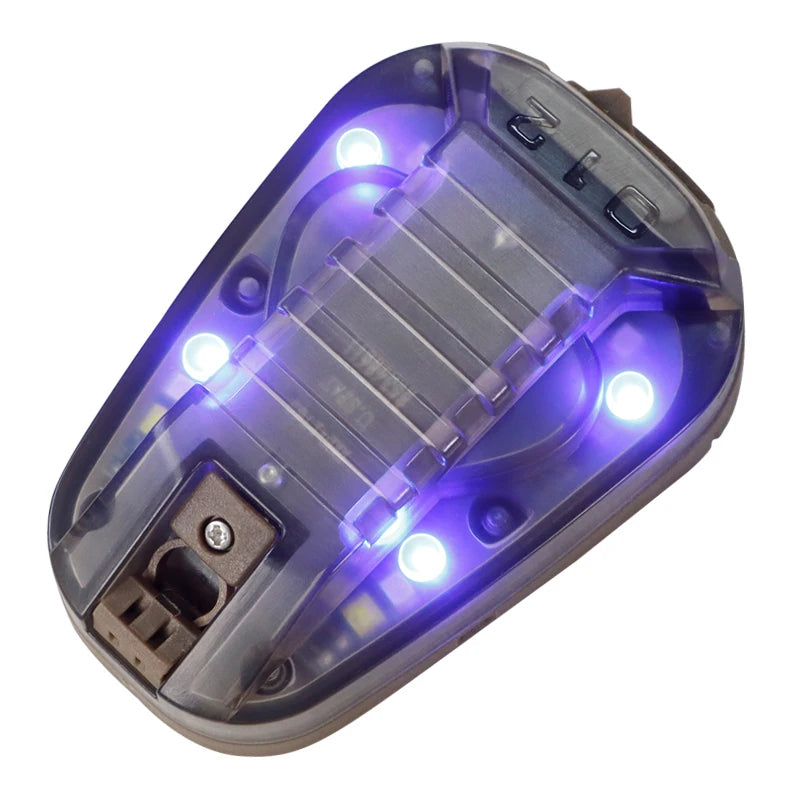 Tactical Helmet Signal Light | Waterproof Strobe Safety Lamp for Hiking, Hunting, Survival, and Outdoor Gear
