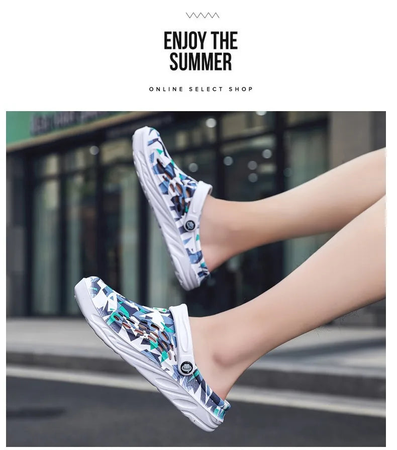 Men’s EVA Summer Sandals – Lightweight Casual Clogs