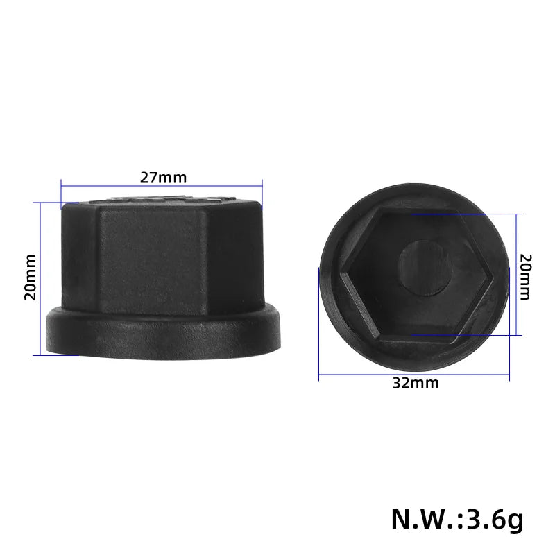 Motor Shaft Nut Plug Cover