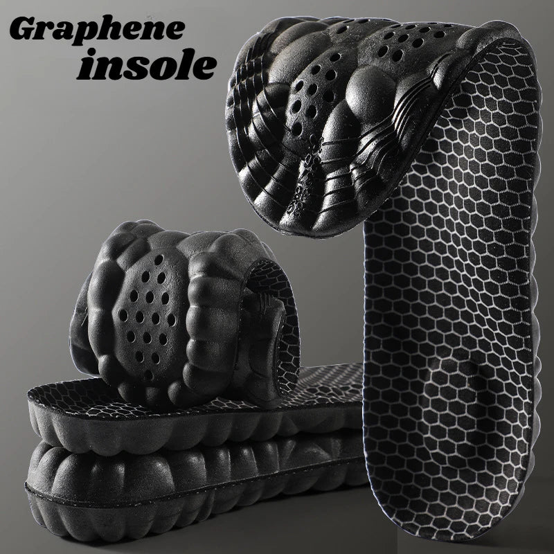 Graphene Latex Sport Insoles | Breathable Arch Support Orthotic Cushion Pads