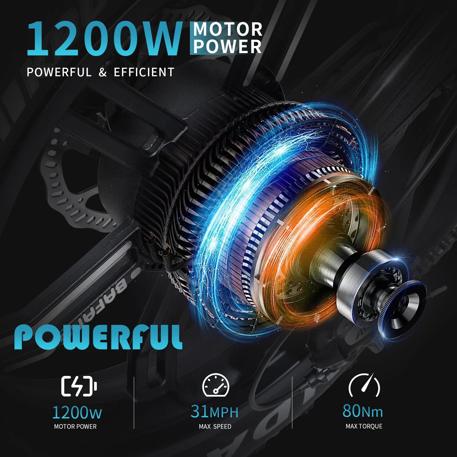 750W Electric Mountain Bike 48V 17.5Ah 20" Fat Tire All-Terrain Class 3 E-Bike