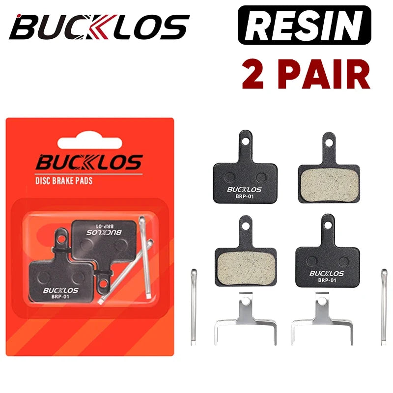 BUCKLOS Resin Bike Brake Pads