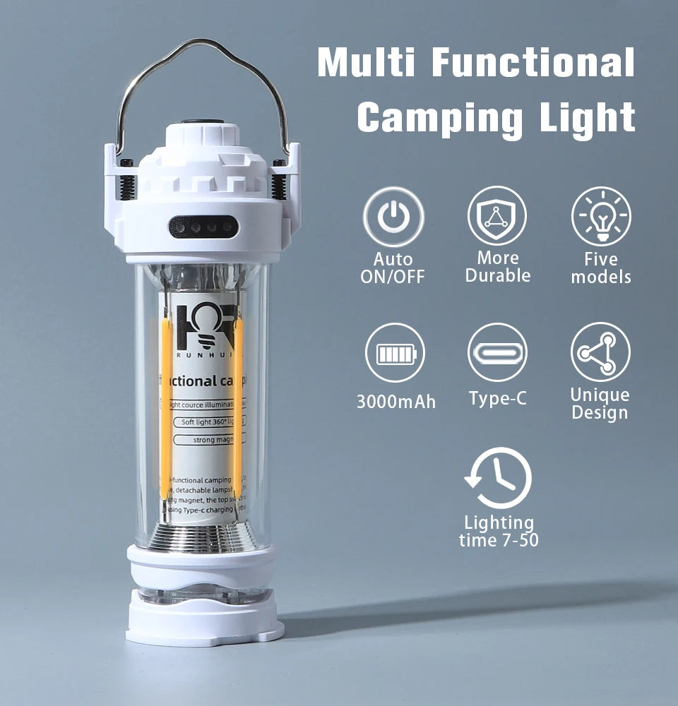 DOTWISE 3000mAh Retro Camping Lantern