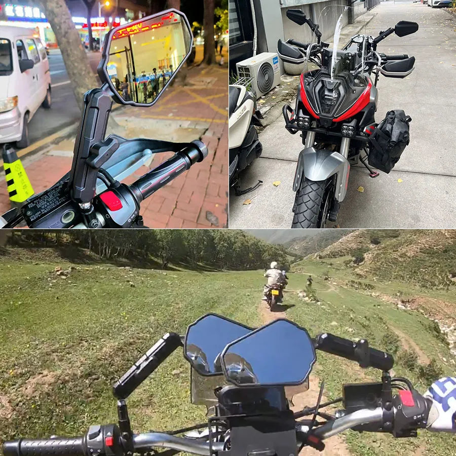 Universal Foldable Motorcycle Rear View Mirror