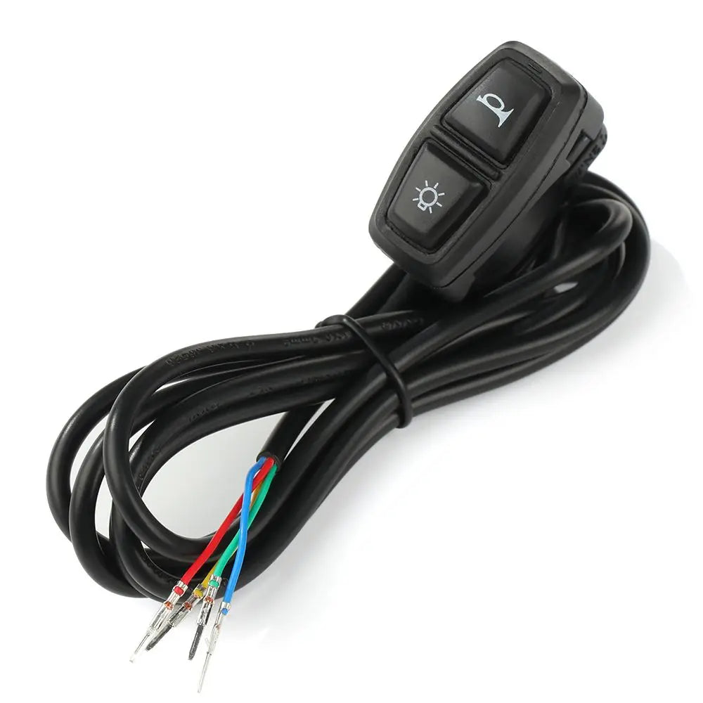 Electric Bike & Scooter Light Switch ,Horn & Turn Signal Control Button