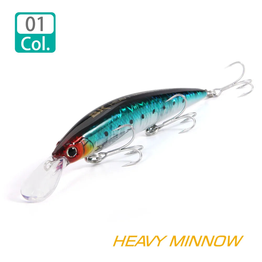 FSTK Heavy Sinking Minnow Fishing Lures