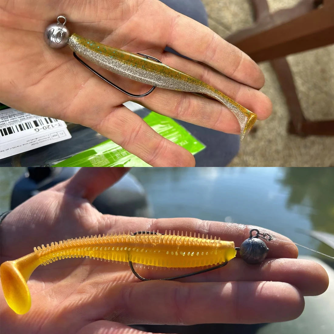 50Pcs EWG Worm Hooks – Wide Gap Texas Rig Fishing Hooks for Bass, Freshwater & Saltwater (Sizes 10# to 8/0#)