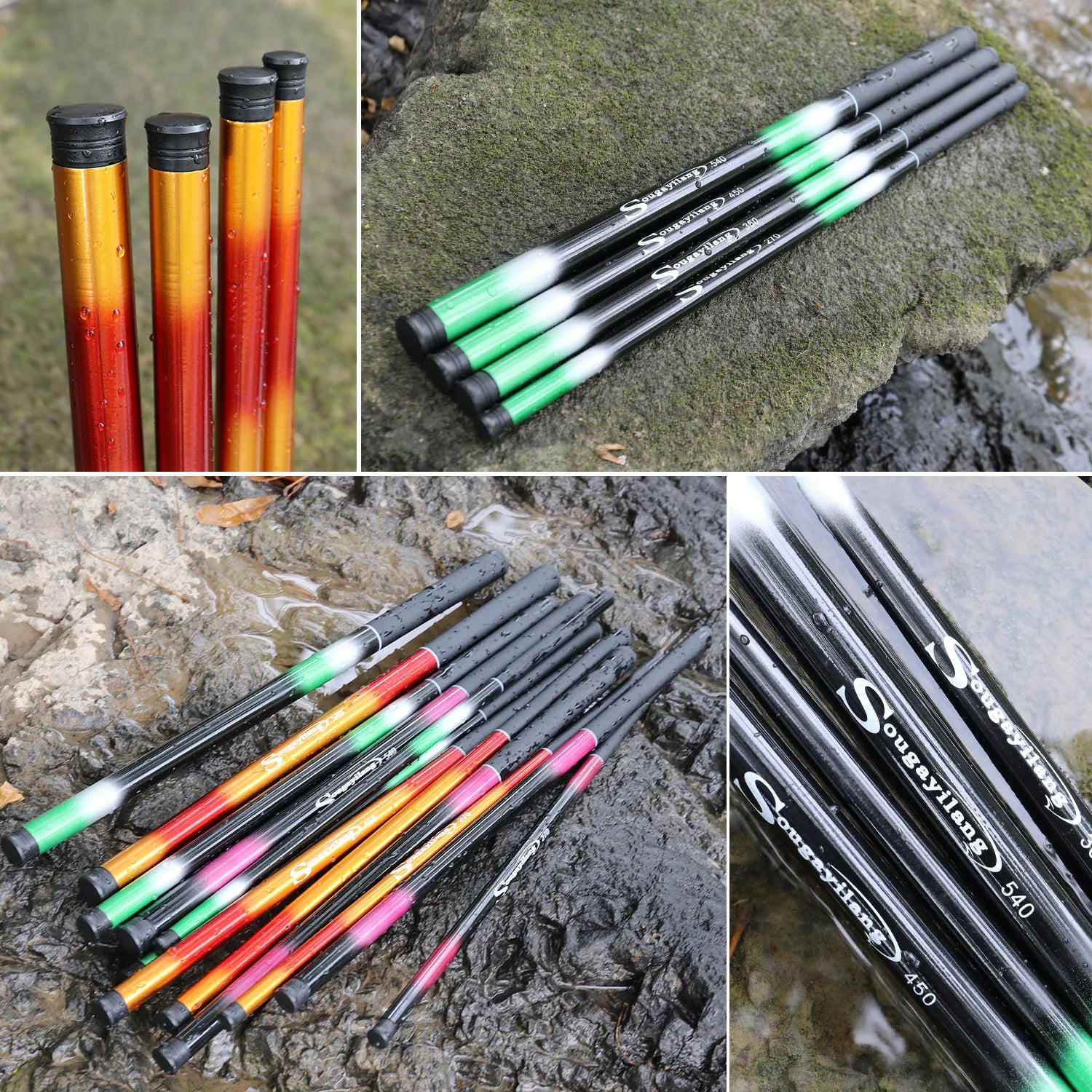 Sougayilang Ultralight Telescopic Carp Fishing Rod | 2.7M–5.4M Portable Carbon Pole | Max Drag 5kg