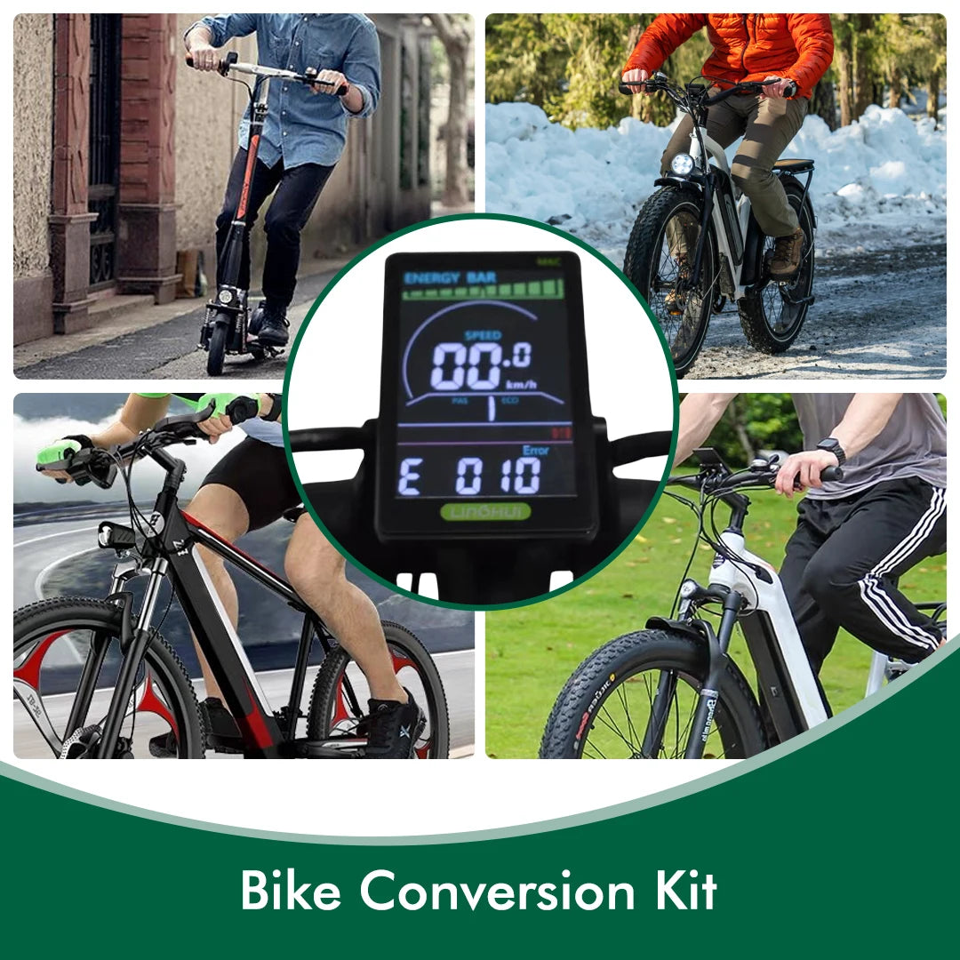 UART2 M6C Electric Bike Speedometer