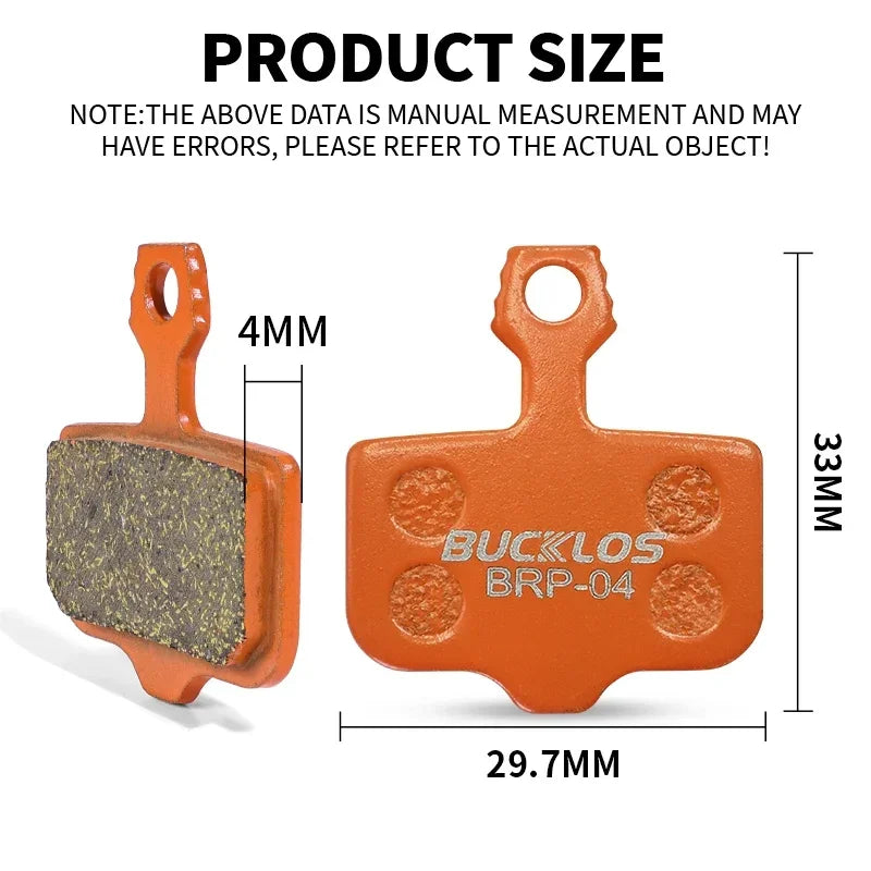 BUCKLOS Metallic Disc Brake Pads